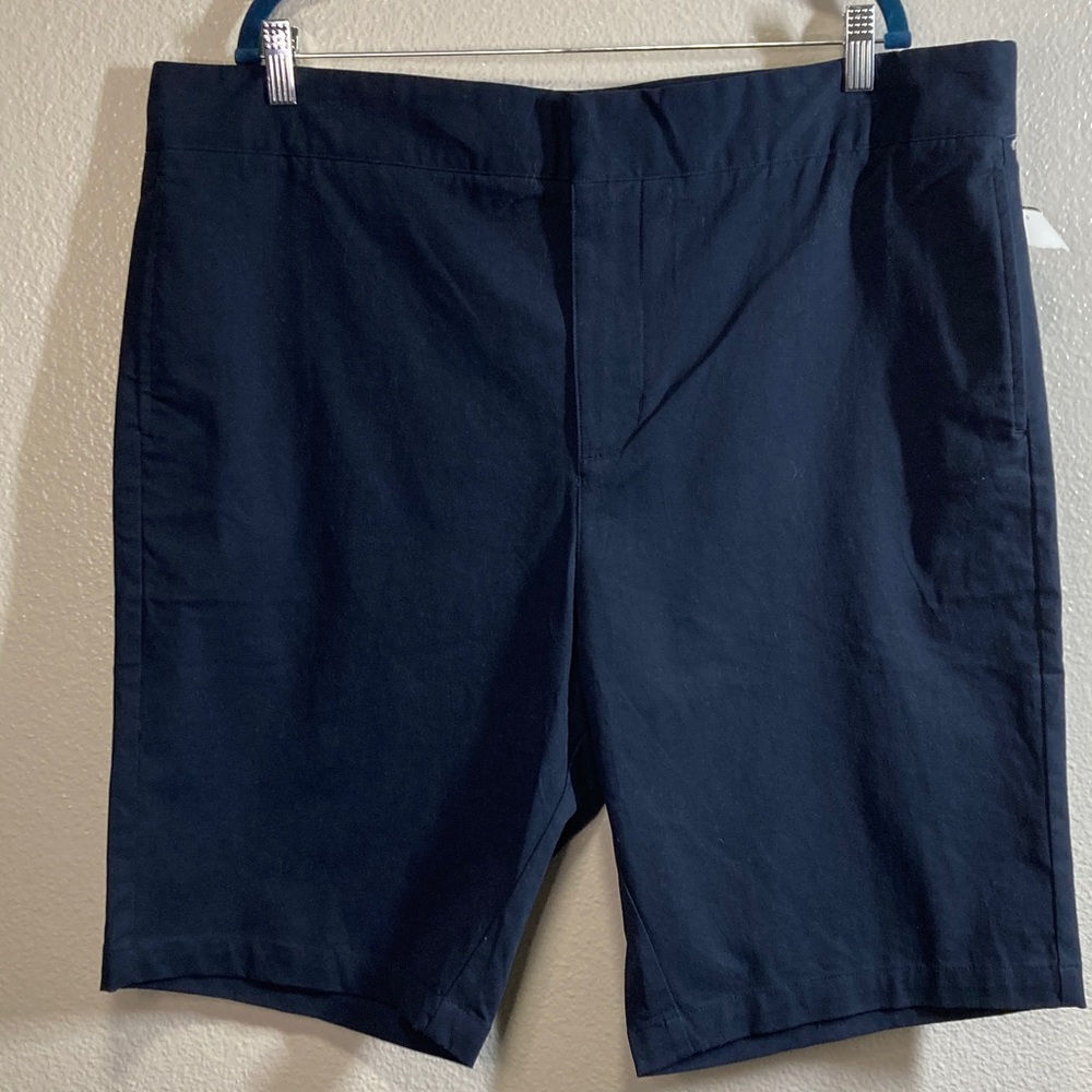 NWT Good Counsel McGrady Chino Preppy Shorts Navy Cotton sz 44 Inseam 11"